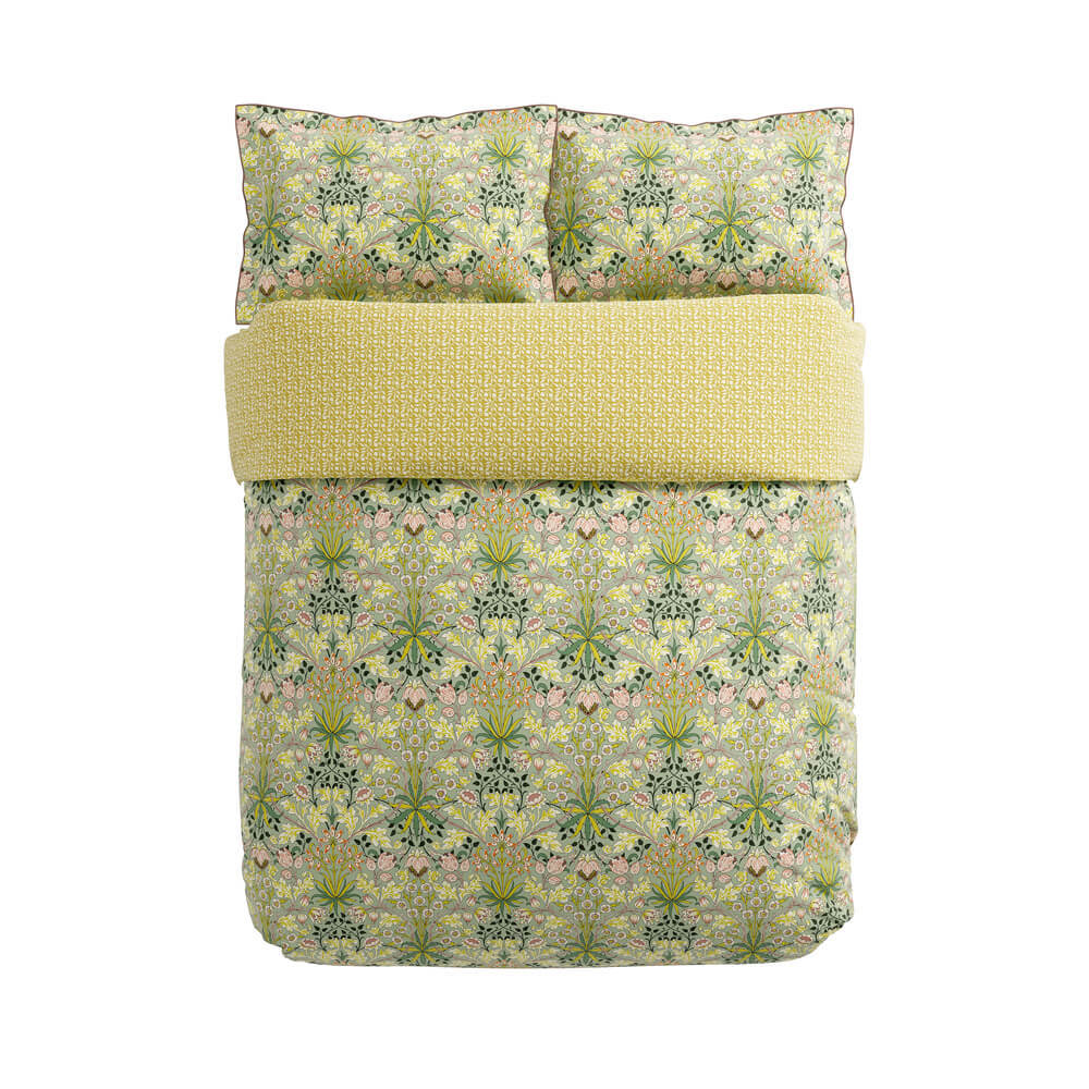 William Morris Hyacinth Sage & Citrus Duvet Cover Set
